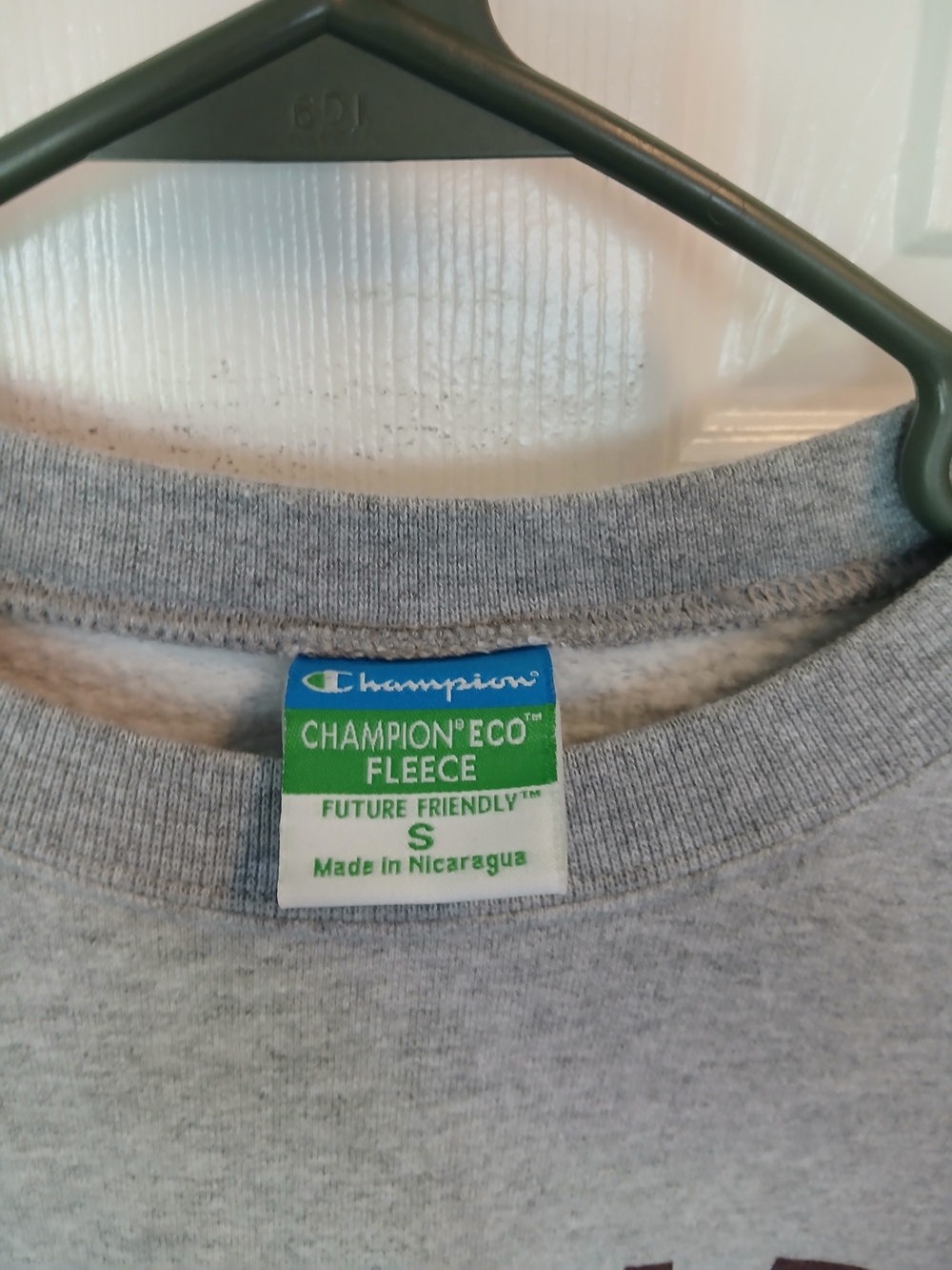 Harvard Grey Crewneck Champion Sweatshirt - Picture 6 of 6